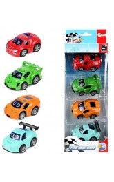 Mini Race cars 4 in pack 